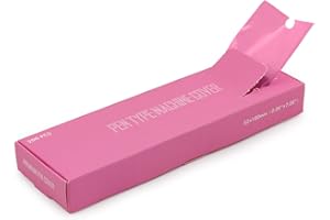 Denergy Tattoo Machine Covers Pink - 200pcs PMU Pen Type Machine Bag Sleeve for Pen Microneedling,Cartridge Tattoo Machine,Mesotherapy - PMU Supplies 52mm×180mm (Pink（2.0 inch X 7 inch）)