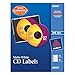Avery Matte White CD Labels for Inkjet Printers, 16 Face & 32 Spine Labels