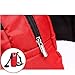 Fvstar Baby Safety Backpack Kids Anti Lost Harness Bag with Leash and Adjustable Belts for 1-3 Years Kids (7.9 x 7.9 x 2.8 inch, Red)