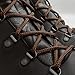 Miscly Round Boot Laces [1 Pair] Heavy Duty and Durable Shoelaces for Boots, Work Boots & Hiking Shoes (Brown, 63 inches (160 cm))