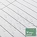 AIMJERRY White and Black Lattice Fabric Shower Curtain for Bathroom,Washable Curtain 71 Inch…