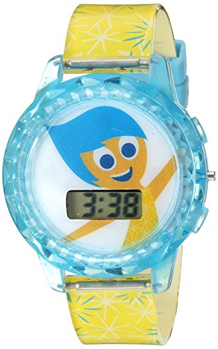 Disney Kids' INS3007 Digital Display Quartz Multi-Color Watch