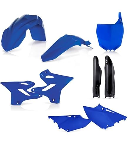 Amazon.com: Acerbis Super Motard Front Fender YZ Blue for Yamaha