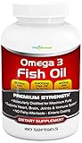 Omega-3-Fish-Oil-Supplement-180-Softgels--2400mg-Triple-Strength-Fish-Oil-with-800mg-EPA--600mg-DHA-Omega3-Fat