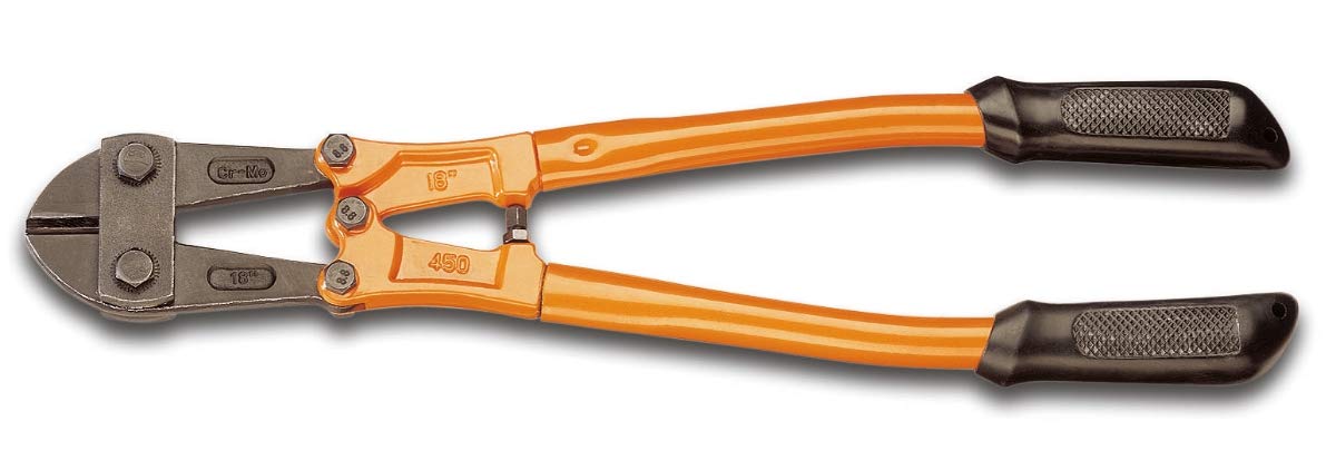 Beta 11010045 Model 1101 450 Bolt Cutter, Phosphatized Blades with Rubber Grip Handles, 450mm