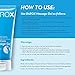 Barox Pain Relief Massage Gel/Cream - Topical Analgesic - 30 Seconds Instant Relief for Joint, Arthritis, Back, Neck, Shoulder Pains and More - 4.05oz (120ml)