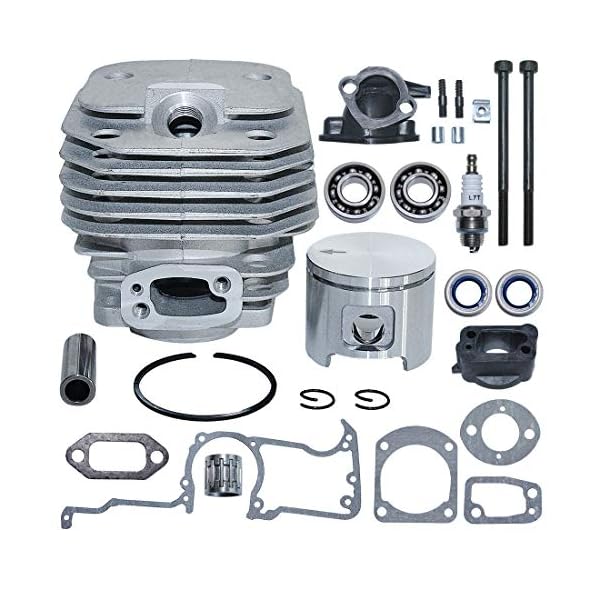 Kolben und Zylinder Kit fÃ¼r Husqvarna 61 & Jonsered 625 630 MotorsÃ¤ge, AUMEL Cylinder + Kolben + Dichtungssatz + Ãldichtung + Kugellager + ZÃ¼ndkerze Ersatzteile ZubehÃ¶r 26 in 1