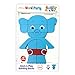 Word Party Bailey Stack and Play Block Puzzle - 11 Wood Stacking Block Pieces - Bailey The Elephant - 8