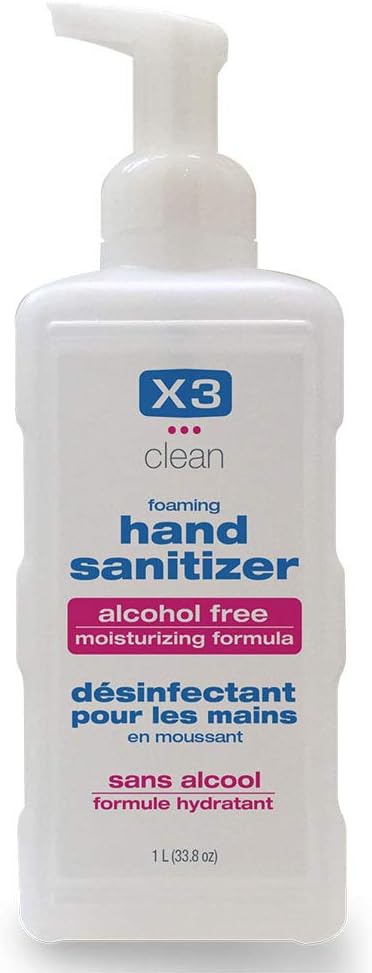 X3 Clean 1000mL, Pump Bottle, None 1000mL 10003-1 Each