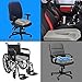 Ziraki Office Car Seat Cushion - Memory Foam - Orthopedic Luxury & Large Chair Pillow | for Back Pain - Helps with Sciatica Back, Tailbone Pain - Office Chair Car Seat Pillow +Cooling Gel Add On
