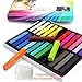 Hair Chalk Set, Kyerivs 24 Color Temporary Hair Pastels For Kids Hair Dyeing Party and Cosplay DIY, Works on All Hair Colors (24 pcs)