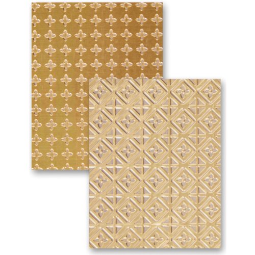 Spellbinders ES-003 M-Bossabilities Valor Reversible Embossing Folder
