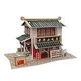 CubicFun 3D Puzzle World Style-Series ''China Flavor - Chinese Snack Shop''