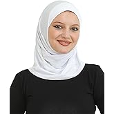 Prien Sport Instant Hijab For Women, Muslim Cotton Turban, Soft Head Scarf, Ready To Wear Hijabs Prayer Clothes, Islamic Wear