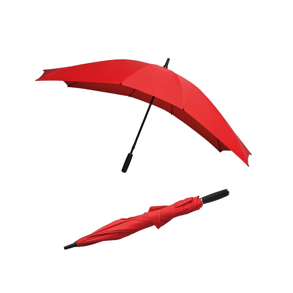Ambiance-Live Falcone Umbrella for Two – Couple Umbrella – Red – Excellent Wind Resistance