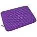 Laptop Sleeve, EveCase 15~15.6 inch Diamond Foam Splash & Shock Resistant Neoprene Universal Sleeve Zipper Case Bag for Chromebook Ultrabook Laptop Notebook Computer - Purple