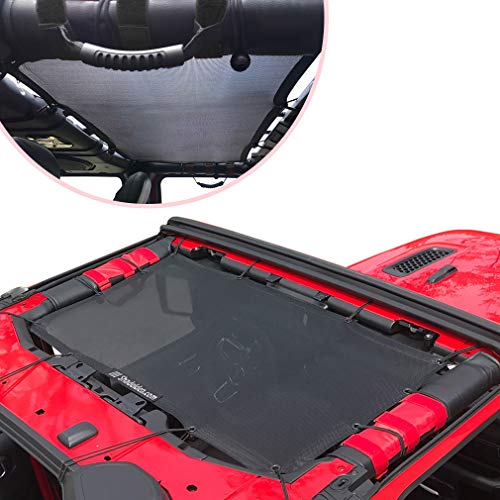 Shadeidea Sun Shade for Jeep Wrangler JL Unlimited 2 Door and 4 Door