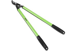 DNA Motoring TOOLS-00116 Green Bypass Lopper - 22 in., Heavy Duty Carbon Steel Blade Branch Cutting Tool w/Heat-Treated Cutting Blades