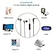 VersionTech Wired in-Ear Headphones Earphones Headset Earbuds with Microphone for iPhone 6S Plus iPad Mini Android Phones Windows Phones MP3 MP4 and Tablets(Gray)