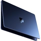 BlueSwan for MacBook Air 13 inch Case, M5 M4 M3 M2 2026-2022 Laptop Cover | A3449 A3240 A3113 A2681, 100% Match Official Color, Snap-On Design, Anti-Scratch, Air 13.6 Protective Hard Shell, Midnight