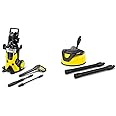 Kärcher - K5 Premium - 2000 PSI Electric Power Induction Pressure Washer - 1.4 GPM & T 5 T-Racer 11" Electric Power Pressure Washer Surface Cleaner Attachment - 32" Extension Wand Included - 2600 PSI