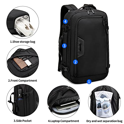 Arctic Hunter 17 Inch Travel backpack,Laptop Backpack Flight