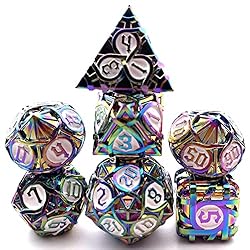 Desktop RPG Metal Polyhedron dice Group DND dice