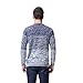 AOWOFS Men's Casual Knitted Sweater Crewneck Long Sleeve Gradient Color Slim Fit Pullover