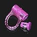 UINO Vibrating Delay Ring - Prolong S-exual Life Time Massage Vibrating C-ock Ring - Stretchy P-enis Ring - Stimulation C-litoris for Women - Adult S-ex Toys for Couples