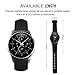 Valkit Compatible Gear Sport/Gear S2 Classic Bands, 20mm Soft Silicone Replacement Bracelet Watchband Strap for Samsung Gear Sport SM-R600/ Gear S2 Classic(SM-R732/R735) - Black