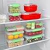 Sistema-New-Home-Kitchen-Storage-Organisation-Gift-Pack-18-Food-Storage-Containers-with-Lids-Lunch-Boxes-Meal-Prep-Containers-Pantry-Storage-Microwave-Food-Steamers-More-BPA-Free Sistema New Home Kitchen Storage & Organisation Gift Pack | 18 Containers | Lunch Boxes, Meal Prep Containers, Pantry…