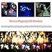 LKDEPO LED Shoelaces Light Up Nylon Shoe Laces with 3 Flashing Modes Lighting The Night - Multicoloured