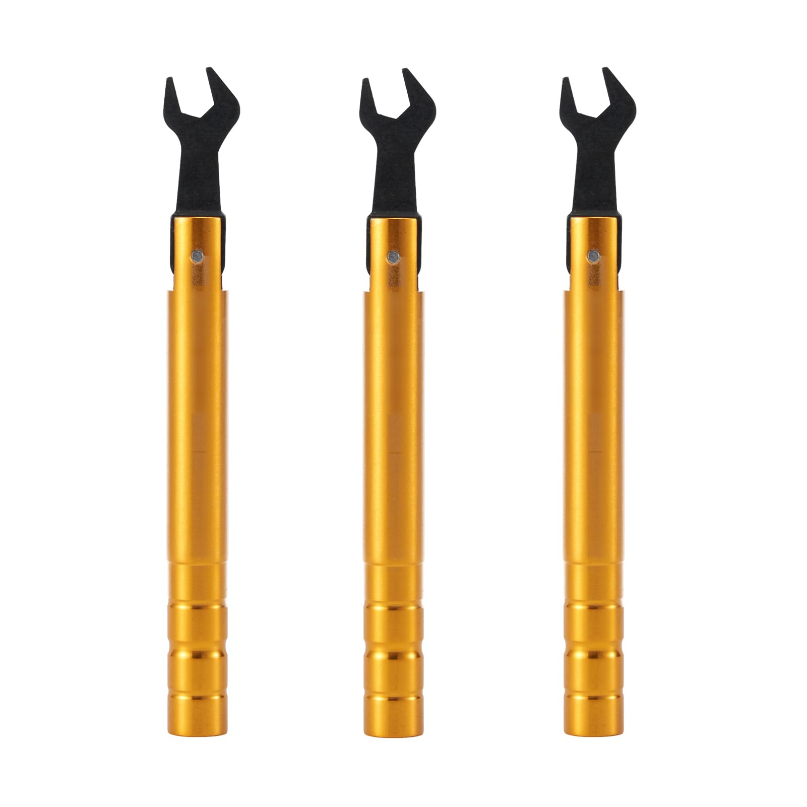 ThreeH 3 Pack SMA Torque Wrench 1 Nm Opening 8mm(5/16'') for SMA Adapter Convertor Spanner Microwave Measurements