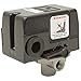 25 AMP HEAVY DUTY PRESSURE SWITCH FOR ELECTRIC AIR COMPRESSORS, 95-125 PSI RANGE WITH FOUR PORT TANK CONNECTION TYPE, REPLACES MANY 4-PORT MODELS