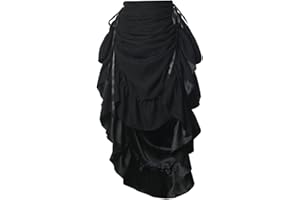 GRACEART Women's Victorian Steampunk Skirt Pirate Costume Burlesque