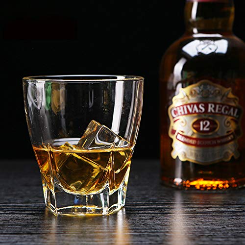 QAPPDA Rocks Cocktailgläser, 313 ml, klares Trinkglas, Whiskygläser, altmodische Gläser, Bourbon-Gläser, Schnapsglas… – Bild 6
