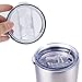 Set of 2- Spill and Splash Resistant Tumbler Lid for Yeti Rambler and RTIC Tumblers, 30 oz