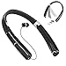 Bluetooth Headphones EMAL Foldable Bluetooth Headset with Mic and Retractable Earbuds Wireless Neckband Earphones for IOS, Android &Other Bluetooth Enabled Devices