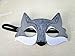 TOKYO-T Wolf Mask for Kids Party Supplies Fabric Masquerade Halloween 5 Set