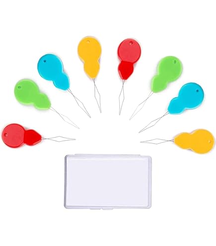 COHEALI 3-Pack Rose Gold Needle Threaders - Alloy Sewing & Embroidery Threading Tools For Hand Crafts