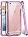 iPhone 6s Plus Case, Ansiwee Reinforced Frame Crystal Highly Durable Shock-Absorption Flexible Soft Rubber TPU Bumper Hybrid Protective Case for Apple iPhone 6s/6 Plus 5.5inch (Purple)