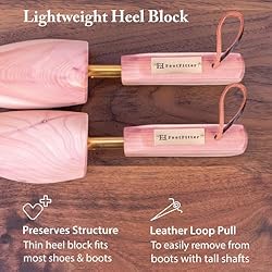 FootFitter Western Cedar Boot Tree - Best Shoe