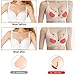Silicone Adhesive Bra Pads Inserts,SAOYA Women Push Up Sticky Bra Pad Breast Enhancer for Sport Bra/Swimsuit - 1 Pair&Black