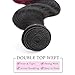 Seelaak 1B 99J Ombre Brazilian Body Wave Hair 3 Bundles, 10A Grade Burgundy Dark Red Bodywave Weave Human Hair Extensions 100g/pcs, 100% Unprocessed Hair (10