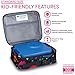 LONECONE Kids' Insulated Lunch Box - Cute Patterns for Boys and Girls, Fossil Fuel, Standard with Buckle