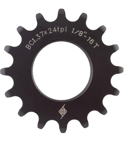Amazon.com : SHIMANO SS-7600 Dura-Ace Track Cog (15T 1/2x1/8-Inch