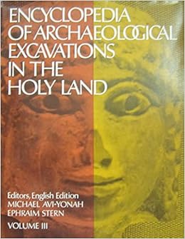 Archaeological encyclopedia of the holy land