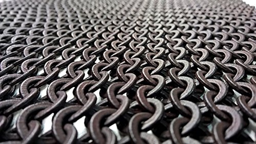 Home Comforts Peel-n-Stick Poster of Chain Members Chainmail Texture 3D-Printing Poster 24x16 Adhesive Sticker Poster Print