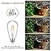 Antique LED Bulb, SHINE HAI 4W (40W Equivalent) ST64 Vintage Edison Light Bulb LED Lighting, 470 Lumen 2200K Warm White E26 Base, Pack of 6