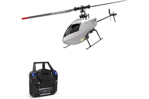 GoolRC C129 V2 RC Helicopter, 4 Channel Remote Control Helicopter with 6-Axis Gyro, 2.4Ghz RC Aircraft with 3D Flips, Altitude Hold, One Key Take Off/Landing for Adults and Beginners